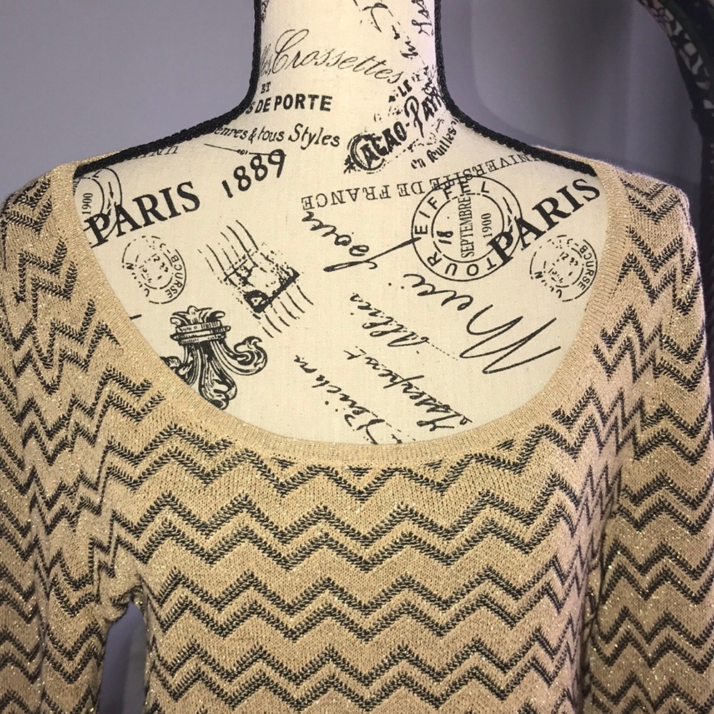 INC knit cocktail dress - Picture 2 of 4